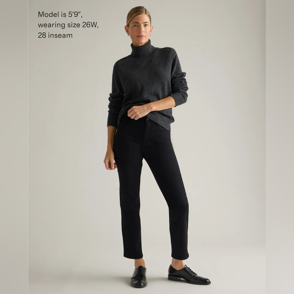 Quince Bella Stretch Straight Jeans